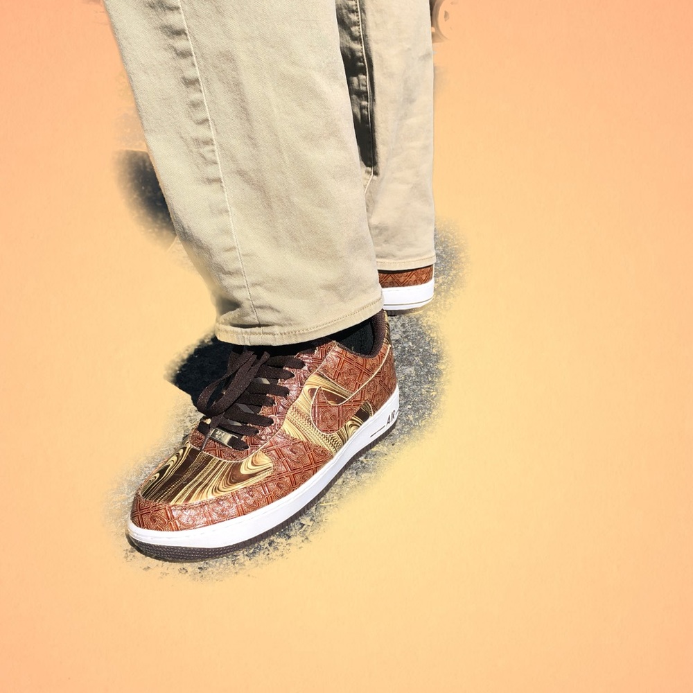 vintage nike gucci air forces